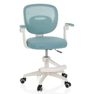 Silla giratoria para niños Tela / Tejido de malla Azul Agua…