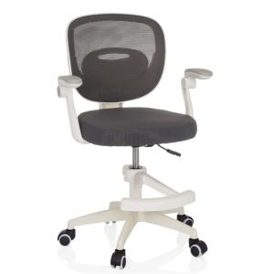 Silla giratoria para niños Tela / Tejido de malla Gris
