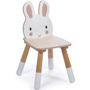 Silla infantil de madera conejo de 30 x 30 x 47,5cm