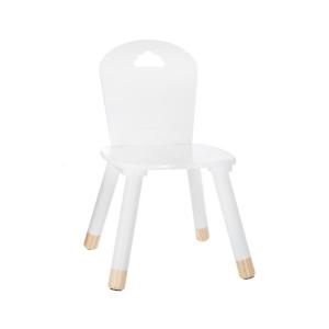 Silla infantil madera blanco 50.5x27.8x28cm