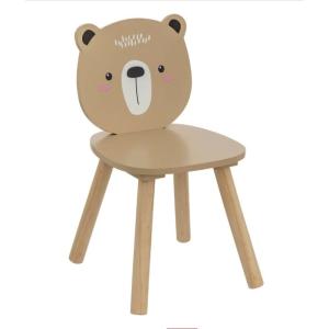 Silla infantil marrón 46x27x27cm