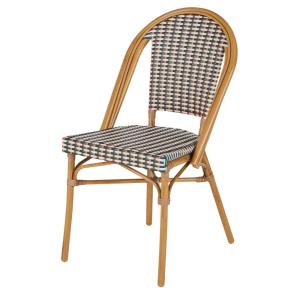 Silla profesional de exterior de resina trenzada reciclada…