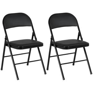 Sillas plegables 45x46x78 cm negro