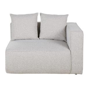 Sillón (ángulo derecho) para sofá modular gris claro motead…