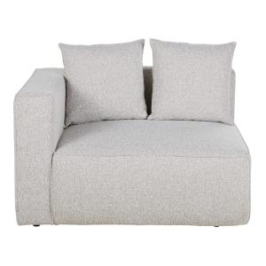 Sillón (ángulo izquierdo) parra sofá modular gris claro mot…