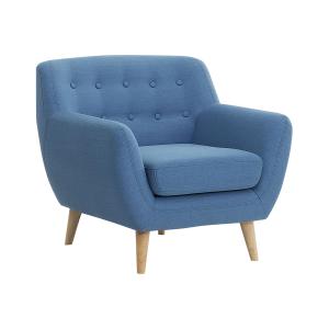 Sillón azul tela
