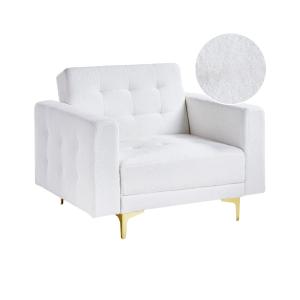 Sillón  Bouclé Blanco crema