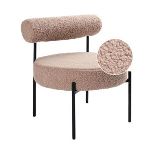 Sillón  Bouclé Gris pardo