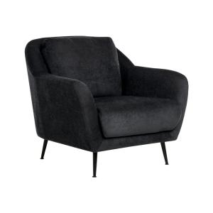 Sillón  Chenilla Negro