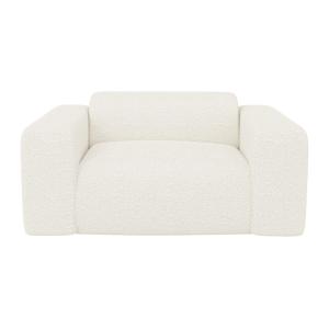 Sillón clásico poliéster blanco