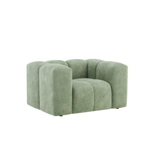 Sillón de 1 plaza, tejido verde oliva