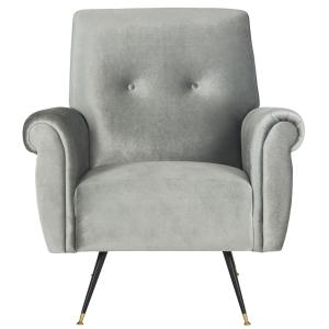 Sillon de acento en madera de eucalipto gris