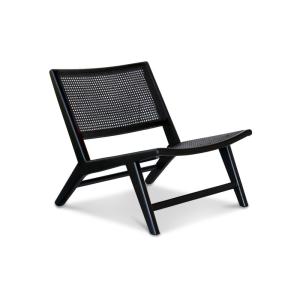 Sillon de caña negro
