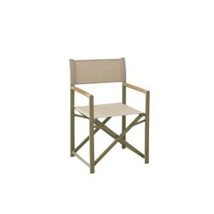 Sillón de exterior blanco 57x50.5x89