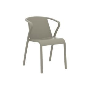 Sillón de jardín apilable de polipropileno