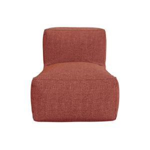 Sillón de jardín olefina terracota