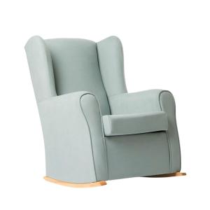 Sillón de lactancia de poliéster menta 76 x 103