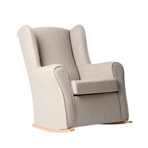Sillón de lactancia de poliéster topo 76 x 103