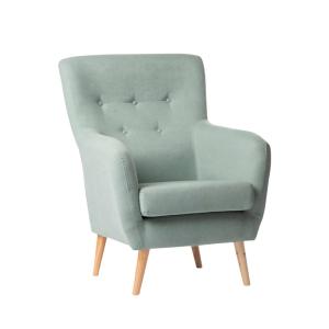 Sillón de lectura de poliéster menta 72 x 96