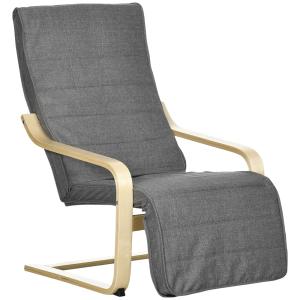 Sillón de salón 66.5x94x100 cm gris