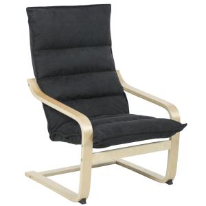 Sillón de salón 67x83x105 cm negro