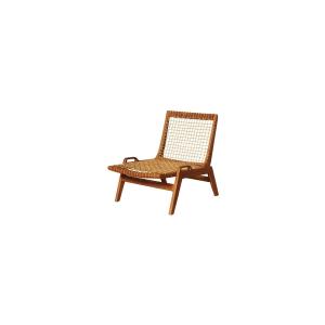Sillón de teca beige