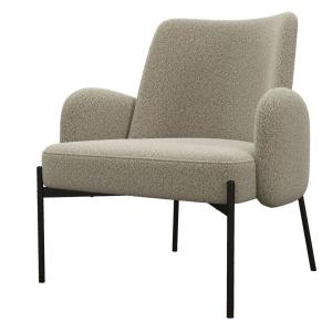 Sillón de tela Cozy Mastic