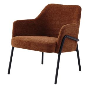 Sillón de tela Luxury Terracotta