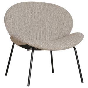 Sillón de tela Topo jaspeada