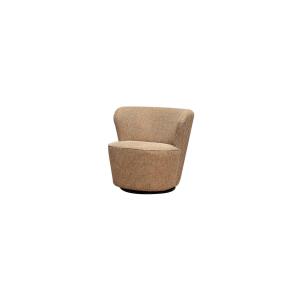 Sillón de tweed naranja