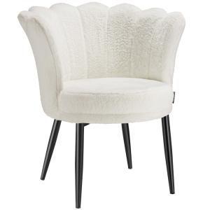 Sillón en forma de flor, piel sintética, 67 x 64 x 76 cm, c…