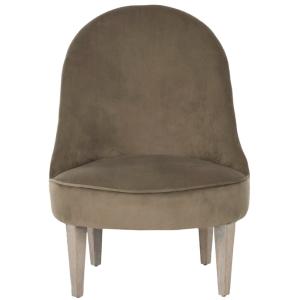Sillon en madera de abedul gris
