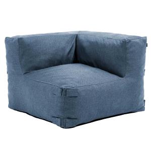 Sillón esquinero para sofá modular azul pacífico