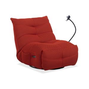 Sillón gaming 360º giratorio con soporte con cargador en ro…