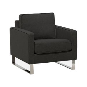 Sillón grafito tela