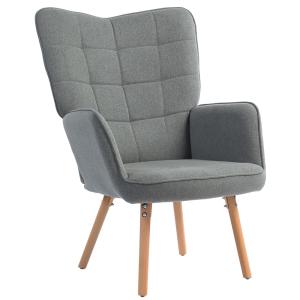 Sillón individual 71x76x101 cm gris