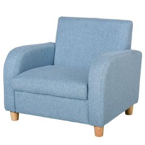 Sillón infantil 49x45x44 cm azul