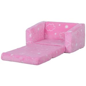 Sillón infantil 59x105x30.5 cm rosa