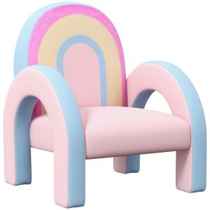 Sillón infantil rosa 43 x 41 x 51 cm