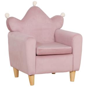 Sillón infantil rosa 50 x 42 x 58 cm