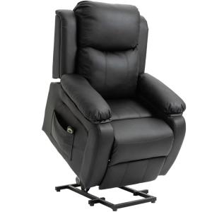 Sillón levanta personas 76x90x105 cm negro