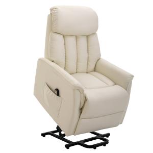 Sillón levanta personas 80x94x104 cm crema