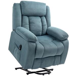 Sillón levanta personas 92x94x105 cm azul