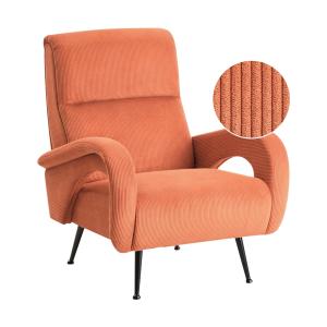 Sillón  Pana Naranja