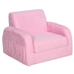 Sillón para niños rosa 47 x 45 x 38 cm