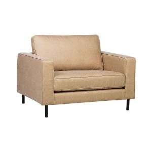 Sillón piel sintética beige