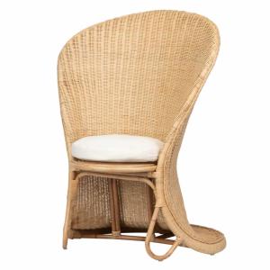 Sillon ratan natural 96x95x140 cm