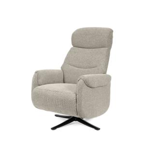 Sillón relax 2 motores tapizado taupe