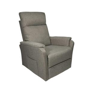 Sillón relax con motor eléctrico de tela color beige 101 x…