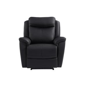 Sillón relax piel negro